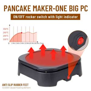 Crêpière à crêpes CE Mini Grill Cuisson Oeufs pour Petit Déjeuner Snacks Machine <span class=keywords><strong>individuelle</strong></span> - Product Image 4