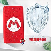 Boîtier de Protection 24 Emplacements en ABS Silicone 3D Gaufré pour Cartes de Jeu SD, Cartouches et Cartes Mémoire, pour Nintendo Switch 2 OLED Lite