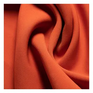 Woven polyester fabric stretch Four-way stretch polyester material fabric polyester wool suiting fabric