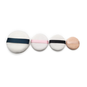 Grande éponge à maquillage intégrée avec logo, en velours pelucheux, pour poudre libre, outil cosmétique pour fond de teint - Product Image 2