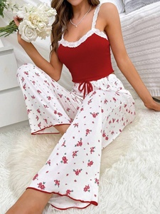 Conjunto de Pijama de Satén de Lujo para Mujer, Vestido de Noche de Verano, Cómodo, Sólido, Manga Corta, Talla 5XL, Cintura Elástica, Transpirable para una Noche Confortable - Product Image 6