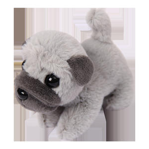 Mignon Animal en peluche <span class=keywords><strong>Sharpei</strong></span> <span class=keywords><strong>chien</strong></span> porte-clés poupée pendentif sac accessoires porte-clés jouet en peluche porte-clés clé de voiture pendentif - Product Image 5