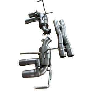 FUDKLi precio de fábrica Catback tubo de escape X para <span class=keywords><strong>Ferrari</strong></span> <span class=keywords><strong>Ff</strong></span>/F12 Berlinetta 6,3 Sistema de tubo de escape automático de acero inoxidable - Product Image 1