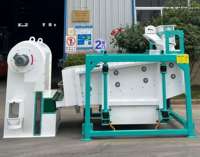 Nettoyeur de céréales, machine de nettoyage des graines, tamis, machine de tri des graines de quinoa, d'avoine, de riz, nettoyeur de graines, écran vibrant rotatif