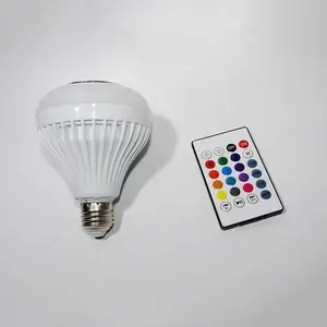 Led Muziek Lamp Draadloos Met Afstandsbediening Audio Intelligente Led Zeven Kleuren Afstandsbediening Rgb Lamp