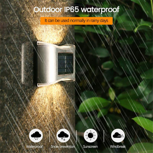 Lampe solaire de pelouse extérieure étanche de haute qualité, nouveau <span class=keywords><strong>design</strong></span>, prix <span class=keywords><strong>d</strong></span>'usine de gros pour porte <span class=keywords><strong>d</strong></span>'entrée, cour, Garage, jardin - Product Image 4