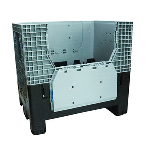 Caja de transporte de plástico para pollos, caja de transporte de plástico plegable para palés - Product Image 3