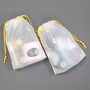 مخصص مطبوع مقاوم للماء حزمة مصنفر جيب سحب سلسلة تخزين حقيبة الرباط إيفا للملابس والأحذية السفر جورب بلوري - Product Image 4