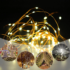 Guirnalda <span class=keywords><strong>de</strong></span> Luces LED Solares, Impermeables, <span class=keywords><strong>Decoración</strong></span> Navideña <span class=keywords><strong>para</strong></span> Exteriores, Jardín, Coronas y Árboles, Iluminación <span class=keywords><strong>para</strong></span> Calles - Product Image 3