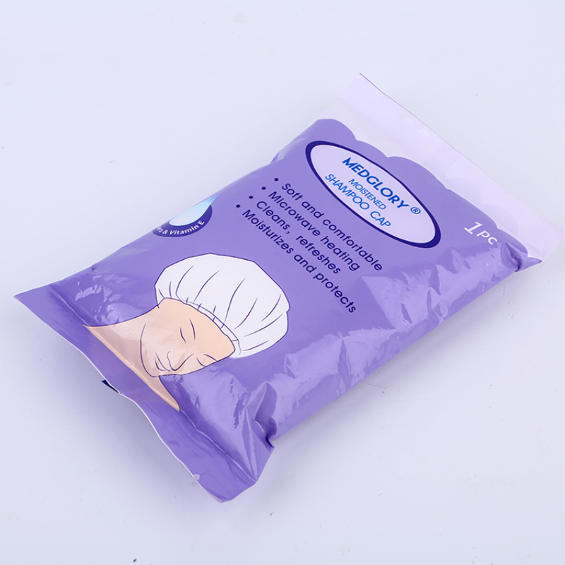 Индивидуальная упаковка, одноразовая безлатексная шапочка для душа без шампуня