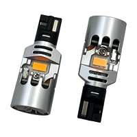 Ampoule LED de recul T15 Super CANBUS 12W 12-50V Blanc Jaune Rouge avec ventilateur de refroidissement