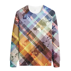 Neueste Günstige Preis Benutzer definierte Logo Sweatshirts Geprägte Hot Sale Pullover Herren Pullover