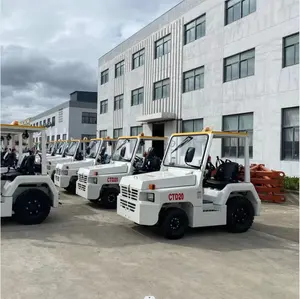 2T 2.5T 3.0T smart luggage tow tractor use in railway station and airport