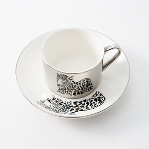 Tasse de café en céramique, style européen, pour le thé, avec sous-tasses à thé - Product Image 6
