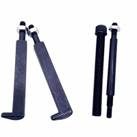 Jeu de 11 pinces à circlips et pinces à anneaux de retenue en acier à haute teneur en carbone, robustes, pour la réparation automobile, outils à main noirs
