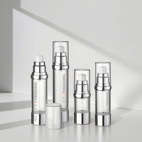 Emballage cosmétique bouteille sous vide bouteilles de pompe de lotion de soins de la peau personnels bouteilles sans air en plastique 15ml 30ml 40ml 50ml