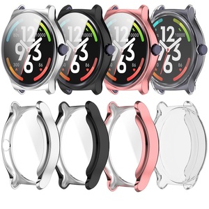 Funda Protectora de TPU Suave para Reloj <span class=keywords><strong>Haylou</strong></span> <span class=keywords><strong>Solar</strong></span> <span class=keywords><strong>Lite</strong></span> R001, Protector de Pantalla para <span class=keywords><strong>Haylou</strong></span> <span class=keywords><strong>Solar</strong></span> <span class=keywords><strong>Lite</strong></span>, Funda Completa de TPU - Product Image 6