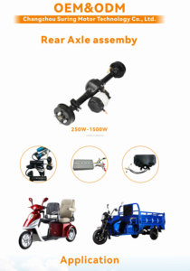 มอเตอร์ไฟฟ้าขนาด250-1500W 33นิ้ว<span class=keywords><strong>เพลา</strong></span>ล้อหลังรถสามล้อไฟฟ้า24V-72V <span class=keywords><strong>เพลา</strong></span>ล้อรถเข็นรถลาก<span class=keywords><strong>ไฟฟ้า</strong></span>อัตโนมัติ - Product Image 5