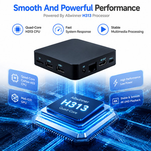 Quad Core <b>Set</b> <b>Top</b> <b>Box</b> H313 Processor 4K Android TV <b>Box</b> UHD Media Player USB2.0 TF Network TV Streaming <b>Box</b> - Product Image 6