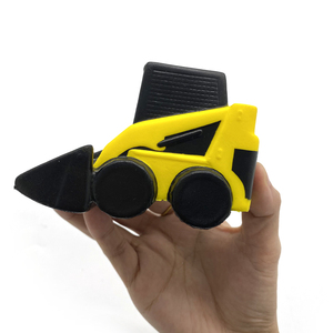 <span class=keywords><strong>Giocattoli</strong></span> Antistress a Lenta Risalita a Forma di Bulldozer in Schiuma PU, Regalo Promozionale, <span class=keywords><strong>Giocattoli</strong></span> Antistress a Forma di Skid Steer Loader, Vendita Calda - Product Image 2