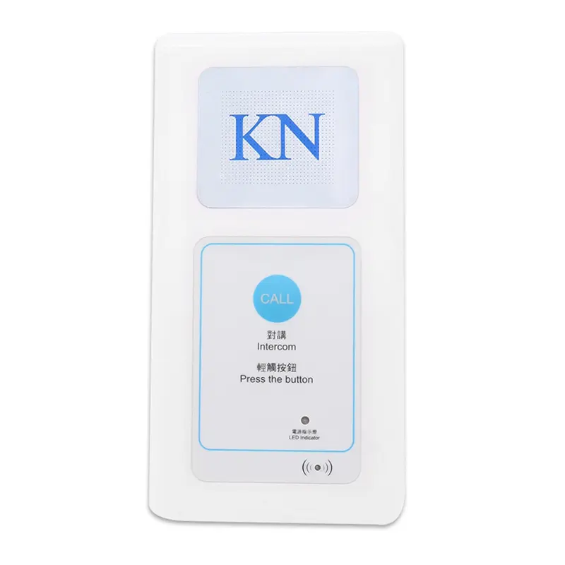 KNTECH हैंड्सफ्री वन बटन पुश कॉल औद्योगिक इनडोर प्लास्टिक सामग्री टेलीफोन KNZD-63A क्लीनरूम इंटरकॉम