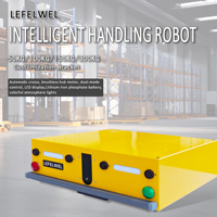 Mini robot de livraison, piste magnétique, retour automatique, stationnement fixe, 50 kg, véhicule à guidage automatique, AGV 100