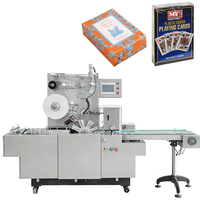 Machine d'emballage automatique en film cellophane pour savon, cartes à jouer, DVD, machine d'emballage en cellophane