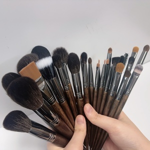 Pinceau de maquillage poils d'animaux 30 pièces fond de teint fard à paupières Eyeliner Set par Makeup Artist - Product Image 5