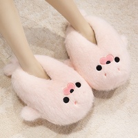 Pantoufles en peluche MYT Winter Seal - Support de cou de voyage en peluche douce (3 couleurs) Adorable coussin de cou pour enfants et adultes Cadeau