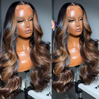 Perruques en cheveux humains bruts vietnamiens alignés sur les cuticules pour femmes noires, perruque sans colle Full HD Lace, fournisseur de perruques frontales HD Lace