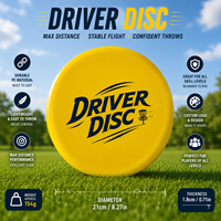 Disque de golf professionnel personnalisé avec logo et couleur, en PE, conforme aux normes de tournoi, motif imprimé sur mesure, vente en gros