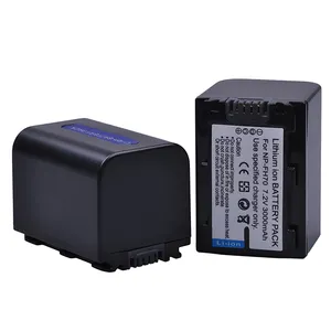 NP-FH70 Lithium-Ionbatterij Met Abs-Materiaal Voor Actie-En Sportcamcorders Betrouwbaar Camera-Accessoire