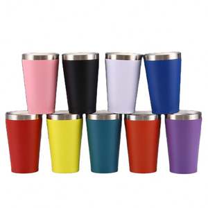 2023 nuevas innovaciones 5oz Brasil doble pared de acero inoxidable taza de cerveza vaso de vino Yerba <span class=keywords><strong>Mate</strong></span> taza de té vaso - Product Image 1