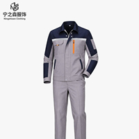 Veste et pantalon de travail réfléchissants pour l'été, uniforme de travail, combinaison de chantier personnalisée, vêtements de réparation automobile