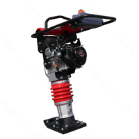 Compacteur vibrant thermique le plus vendu pour la compactation du sol, idéal pour l'entretien routier et les travaux d'infrastructure