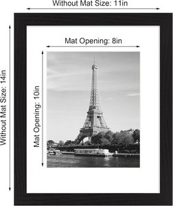 Wholesale Creative Eco-Friendly Custom Size Handmade Durable Photo <b>Frames</b> 12 Colors MDF Wood <b>4x6</b>-24x36 Inches A3/A4/A5 - Product Image 3