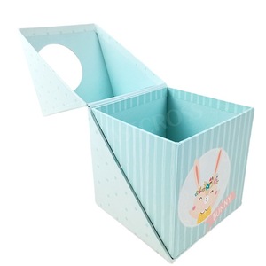 Scatola Regalo Quadrata Rigida Personalizzata Ecologica Riciclabile per Sapone Artigianale Aromaterapico con Finestra Flip-top Interattiva e Divertente - Product Image 6