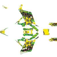 Kit d'autocollants personnalisés pour moto Surron Parts