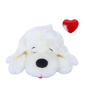 Peluche de Cachorro con Latido de Corazón y Bolsa de Calor, Juguete de Peluche para Aliviar la Ansiedad de las Mascotas - Product Image 4