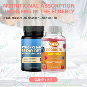 OLLI diyet takviyesi kiti probiyotik kapsüller ve Gummies kolon temizlemek detoks bağışıklık desteği kadınlar için antioksidan gıda sınıfı - Product Image 3