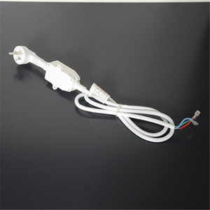 Cordon d'alimentation avec protection contre les fuites pour chauffe-eau, interrupteur de prise, 10A 6A, prise à trois fils, 1,2 m, PVC, usage domestique - Product Image 1