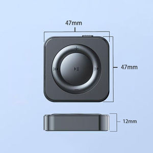 Ultra Thin Mini Square MP3 Player TF Card Slot No Screen Portable Sport Music Player Perfect Fitness Gift - Product Image 2