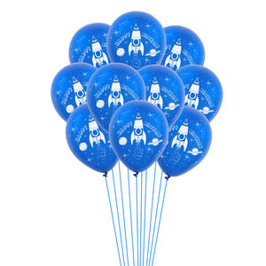4D thème espace lune vaisseau spatial fusée ballons en aluminium pour fête d'anniversaire décoration ballon 4D Cohetes globe - Product Image 6