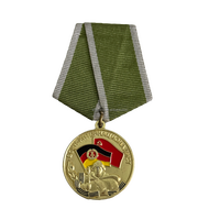 Medalla Conmemorativa Tradicional Hecha a Medida con Cinta Colorida - Recuerdo y Premio de Alta Calidad con Estampado