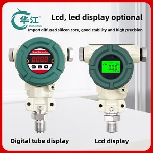 Hua Jiang 2088 Pantalla digital Martillo Sensor de presión de silicio difuso 4-20mA RS485 Transmisor a prueba de explosiones - Product Image 3