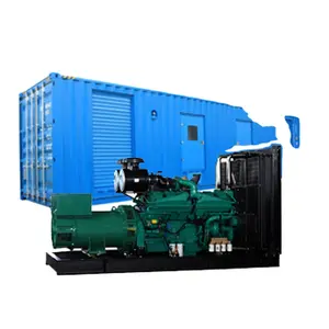 Venta de fábrica china 10 20 30 50 100 200 500 kW kVA UK/USA motor generador diesel con alternador Stamford/LeroySomer