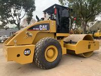 Compacteur à rouleaux d'impact d'occasion CAT CS683E Modèle 2024 Moteur Diesel 129KW Force de compression 50kN Poids 18800kg Fabriqué au Japon