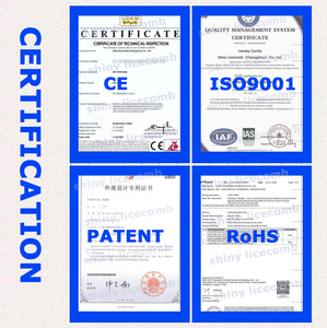 หวีกำจัดเหาแบบใช้แล้วทิ้ง ด้ามจับพลาสติก ปลายเข็มสแตนเลสนุ่ม ใช้งานง่าย ปลอดภัย สำหรับผู้ปกครอง กำจัดเหา ไข่เหา สำหรับแมวและสุนัข หวีกำจัดเห็บหมัด - Product Image 6