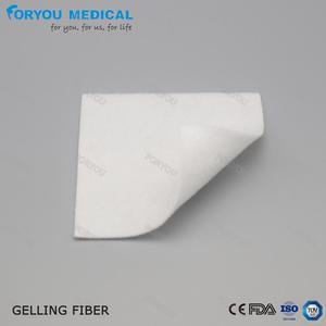 10cm*10cm Hydrofiber Gelling <strong>Dressing</strong> CE Certified CMC Hydrophilic Gel Forming Bacteria Locking Wound <strong>Dressing</strong> - Product Image 4