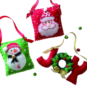 Ornements de sapin de Noël suspendus écologiques de qualité supérieure Décorations de Noël - Product Image 1